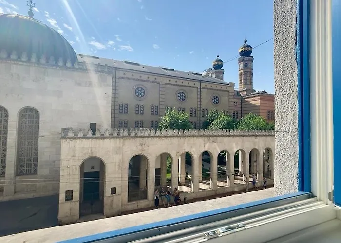 דירה Synagogue Skyline View Walk To Deak & Fashion St בודפשט