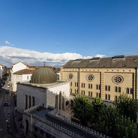 Synagogue Skyline View Walk To Deak & Fashion St Daire Budapeşte